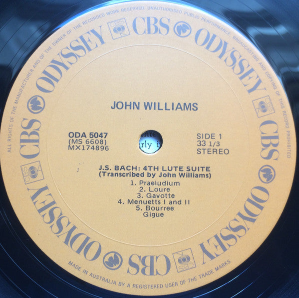 John Williams (7) : John Williams (LP, Album)