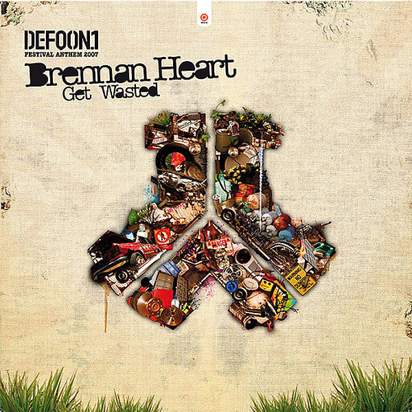 Brennan Heart : Get Wasted (Defqon.1 Festival Anthem 2007) (12")
