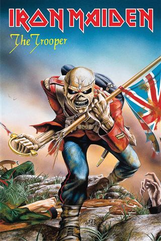 Iron Maiden - Trooper Poster